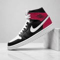 Air jordan 1 Mid Black noble red