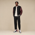 Air jordan 1 Mid Black noble red