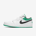 Air Jordan 1 Low White lucky Green black