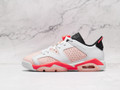 Air Jordan 6 Retro Low 'Atmosphere' – Pastel Pink & Infrared Accents