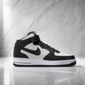Air force 1 Mid Stussy Light bones black