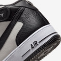Air force 1 Mid Stussy Light bones black