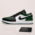 Air Jordan 1 low Noble Green toe