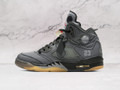Air Jordan 5 Retro Off-White Muslin – Black Textile Mesh Upper