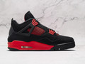 Jordan 4 Red Thunder – TPU Wings & Air Cushioning