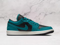 Air Jordan 1 Low Split – Black & Green Color Blocking Air Jordan 1 Low Split – Black & Green Color Blocking