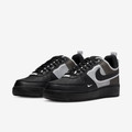 Air Force 1 Low React Black White
