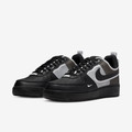Air Force 1 Low React Black White