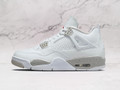 Jordan 4 Retro White Oreo sneakers with sleek white leather and grey accents for premium style Jordan 4 Retro White Oreo sneakers with sleek white leather and grey accents for premium style