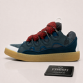 Lanvin Leather Blue Curb