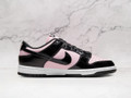 Pink Foam Nike Dunk Low medial view with white midsole