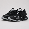 Balenciaga Track Sneakers – Black Silver Metallic
