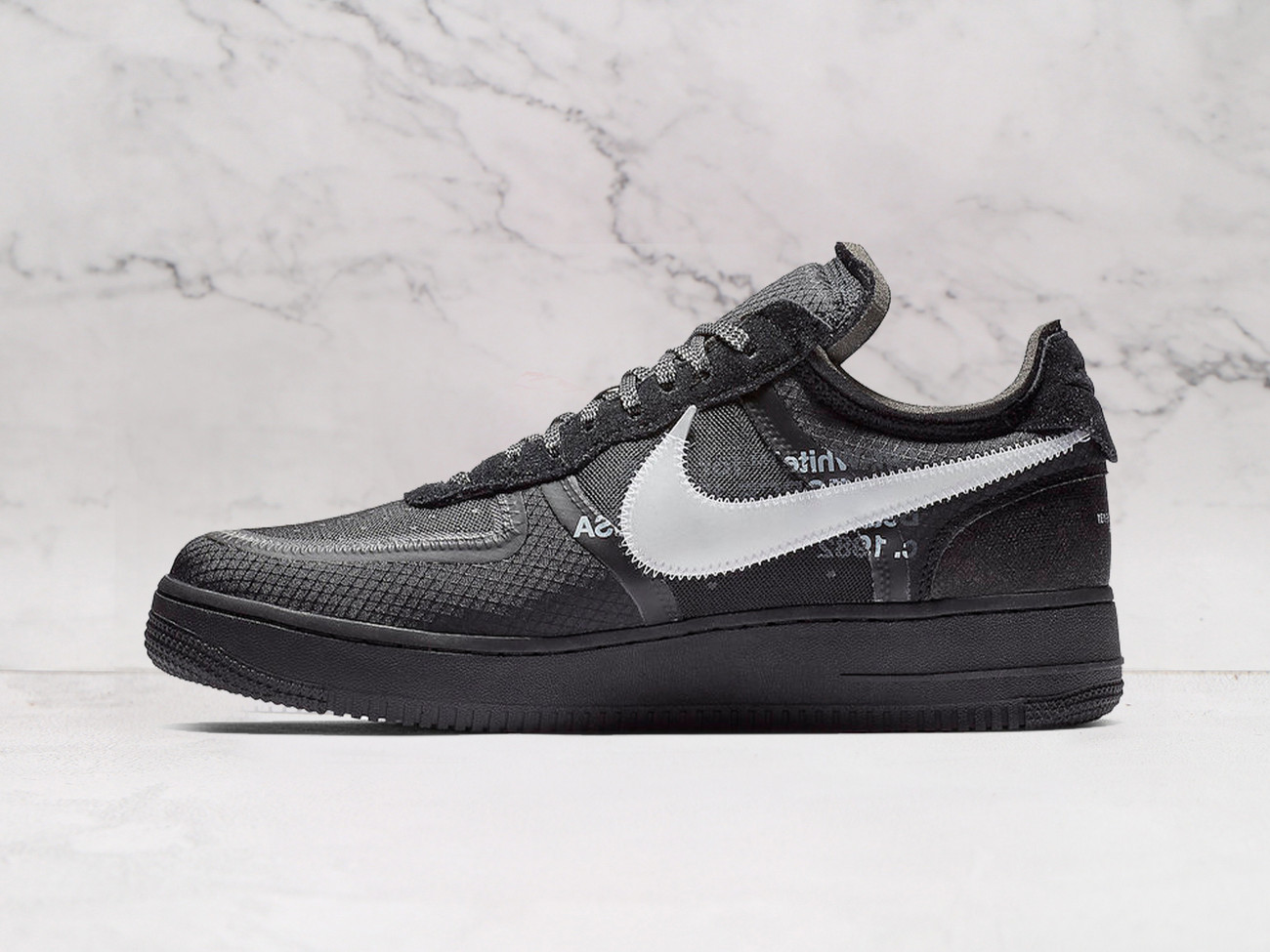 Nike Air Force 1 Low Off-White ‘Black/White’ – Deconstructed Elegance