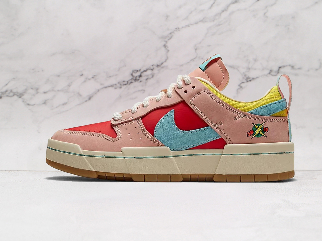 Nike SB Dunk Low Disrupt ‘CNY Firecracker’ – Red, Blush & Blue Lunar New Year Sneaker