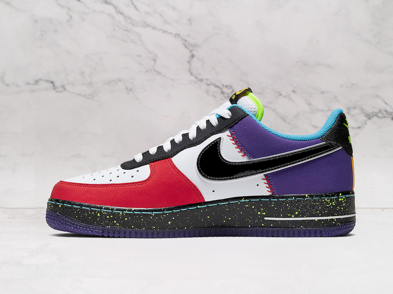 Nike Air Force 1 What The LA – LA Sports-Inspired Mismatched Sneaker