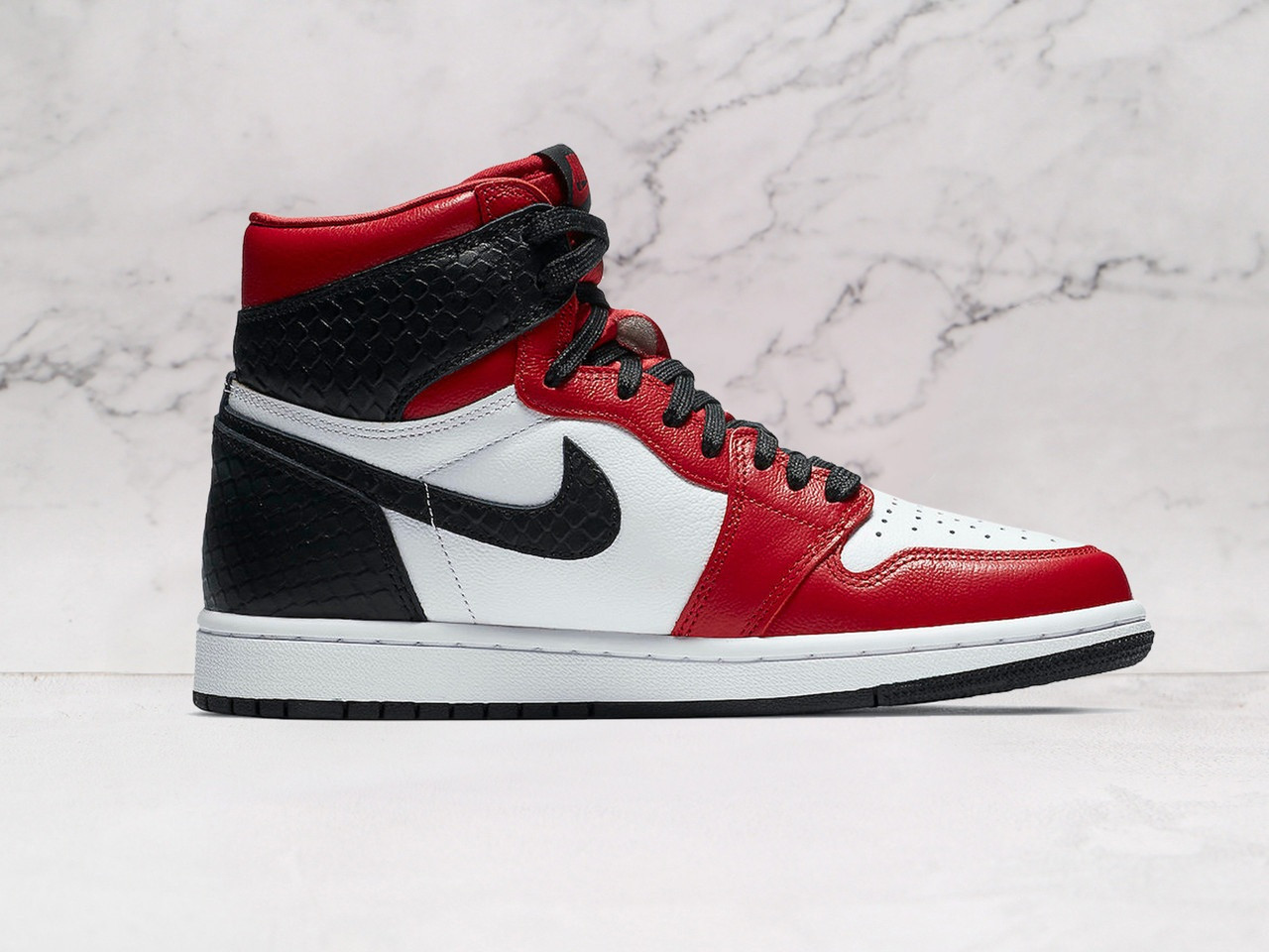 Jordan 1 Retro High Satin Snake Chicago – Premium Women's Sneaker