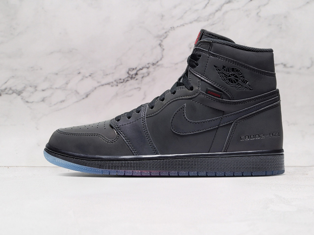 Air Jordan 1 Retro High Zoom ‘Fearless’ – Reflective Upper with Translucent Sole