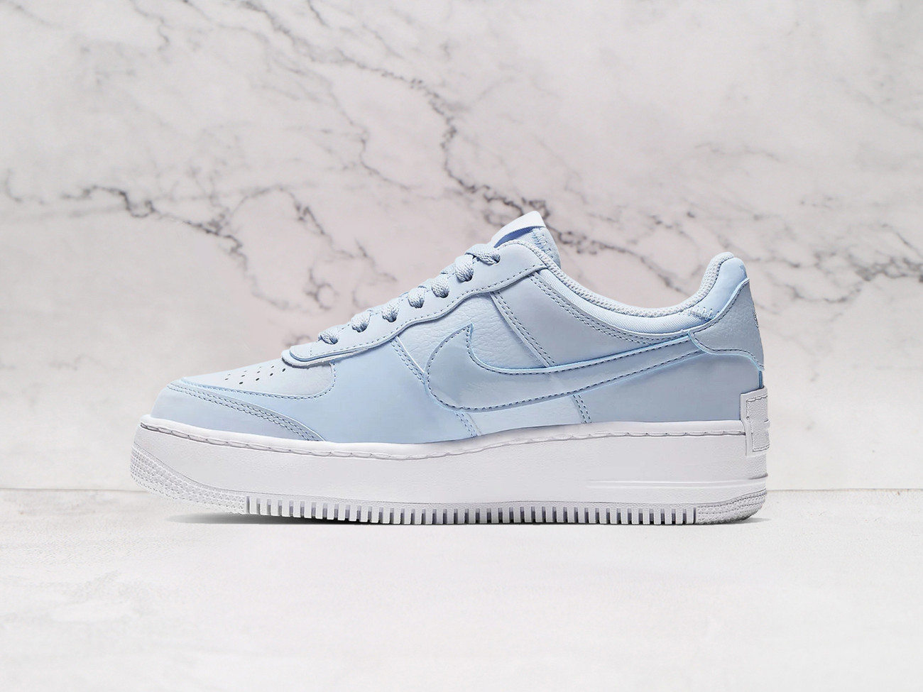 Nike Air Force 1 Shadow 'Hydrogen Blue' – Vibrant Design with Enhanced Comfort