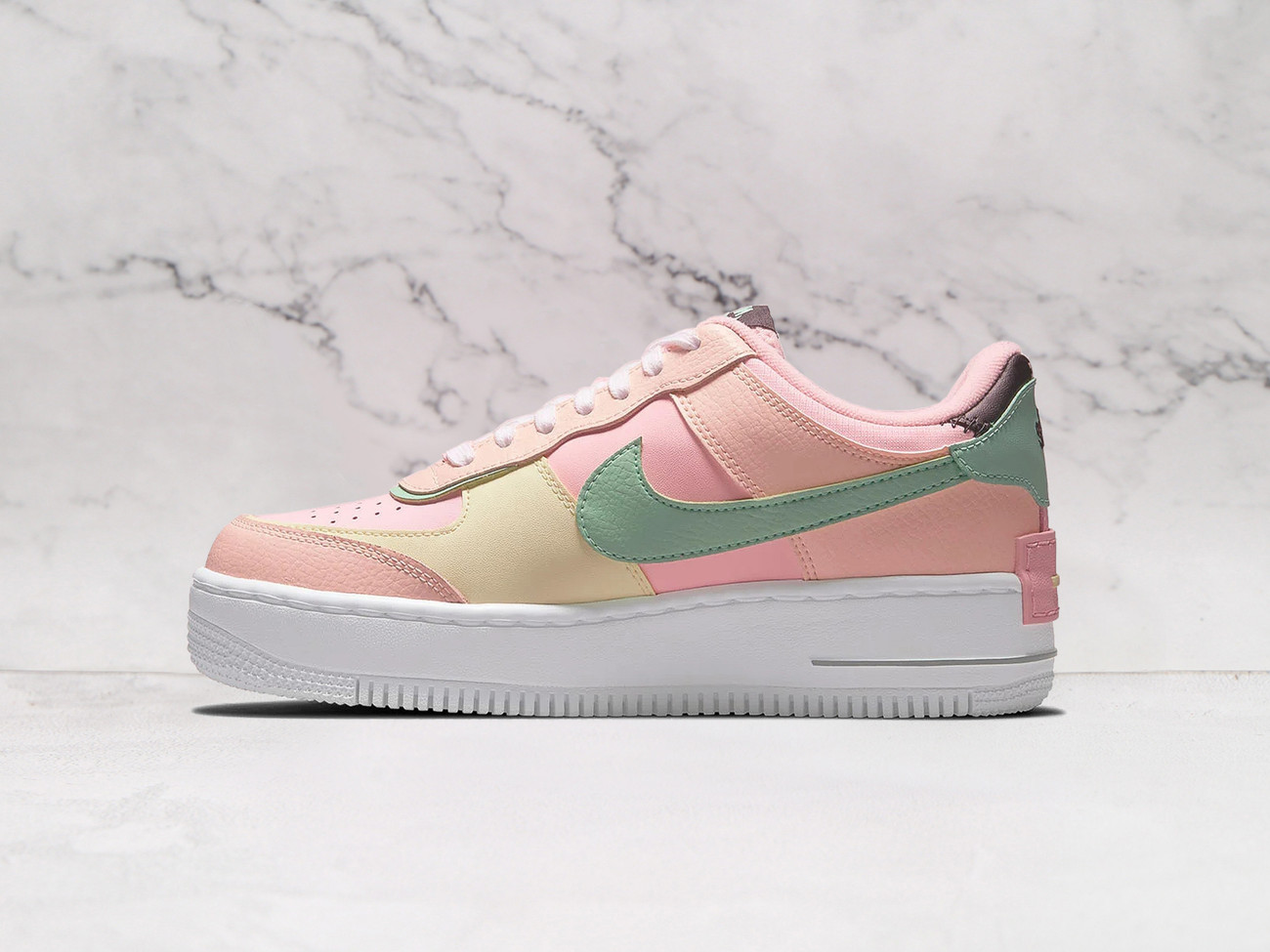 Nike Air Force 1 Shadow 'Arctic Punch' – Layered Design with Vibrant Hues