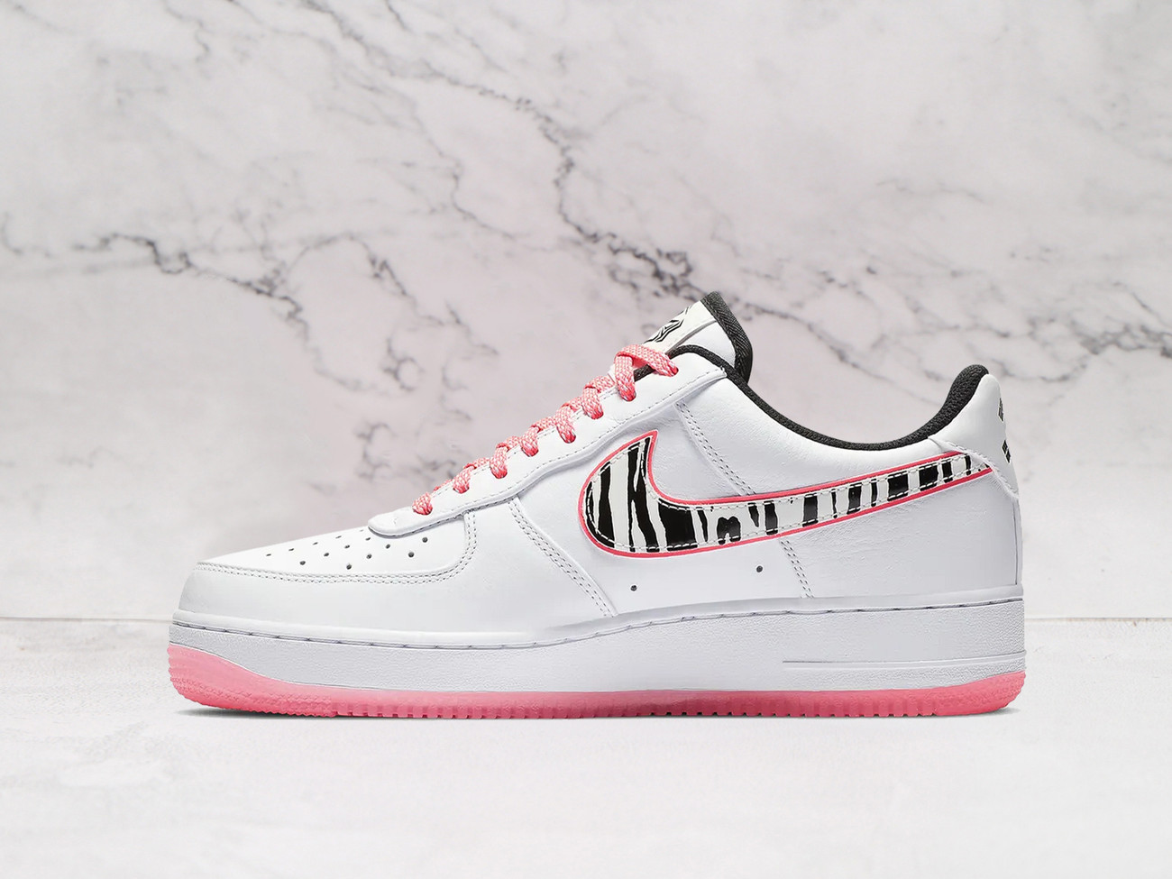 Nike Air Force 1 Low 'South Korea' (2020) – Tiger-Striped Swoosh Design