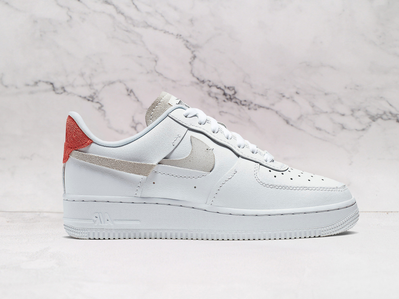 Air force 1 Lxx Vandalized White