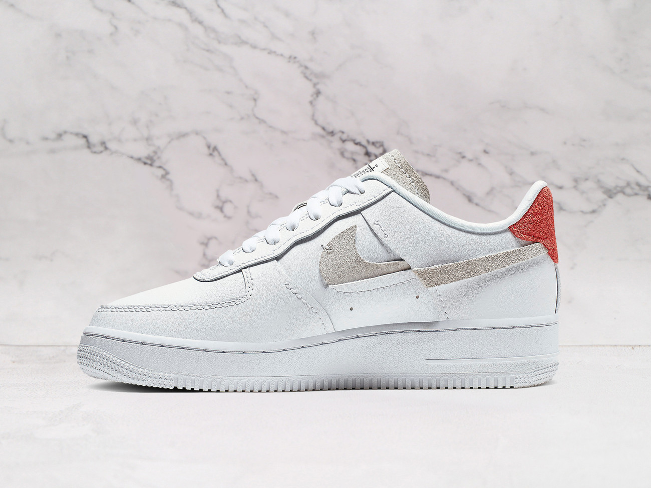 Air force 1 Lxx Vandalized White