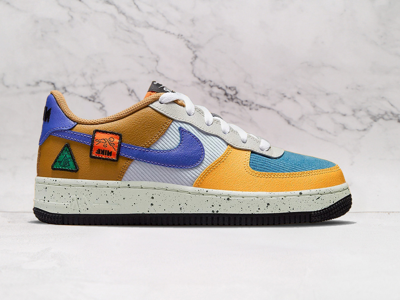 Air Force 1 ACG University Gold – Premium Leather with Corduroy Accents