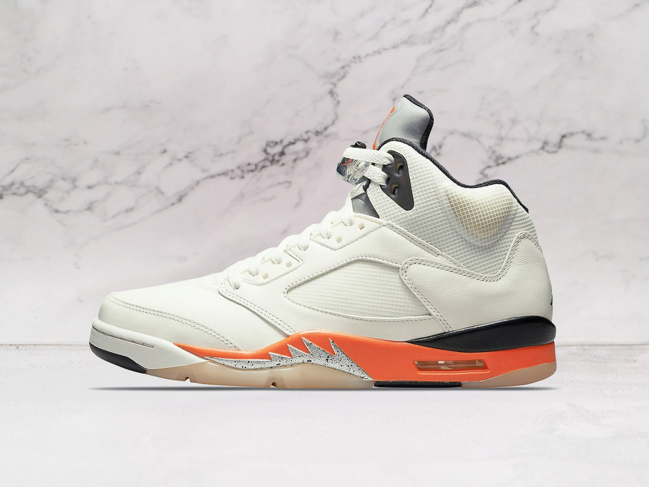 Air Jordan 5 Retro Shattered Backboard with Varsity Orange Accents