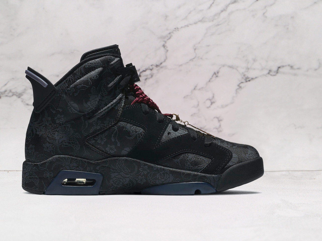 Air Jordan 6 Retro 'Single Day' – Premium Black Suede Upper