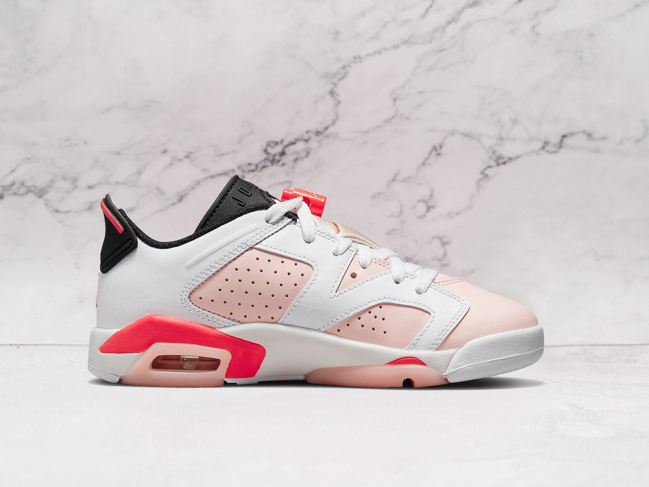 AJ6 Low Atmosphere – Premium Leather Upper & Breathable Perforations