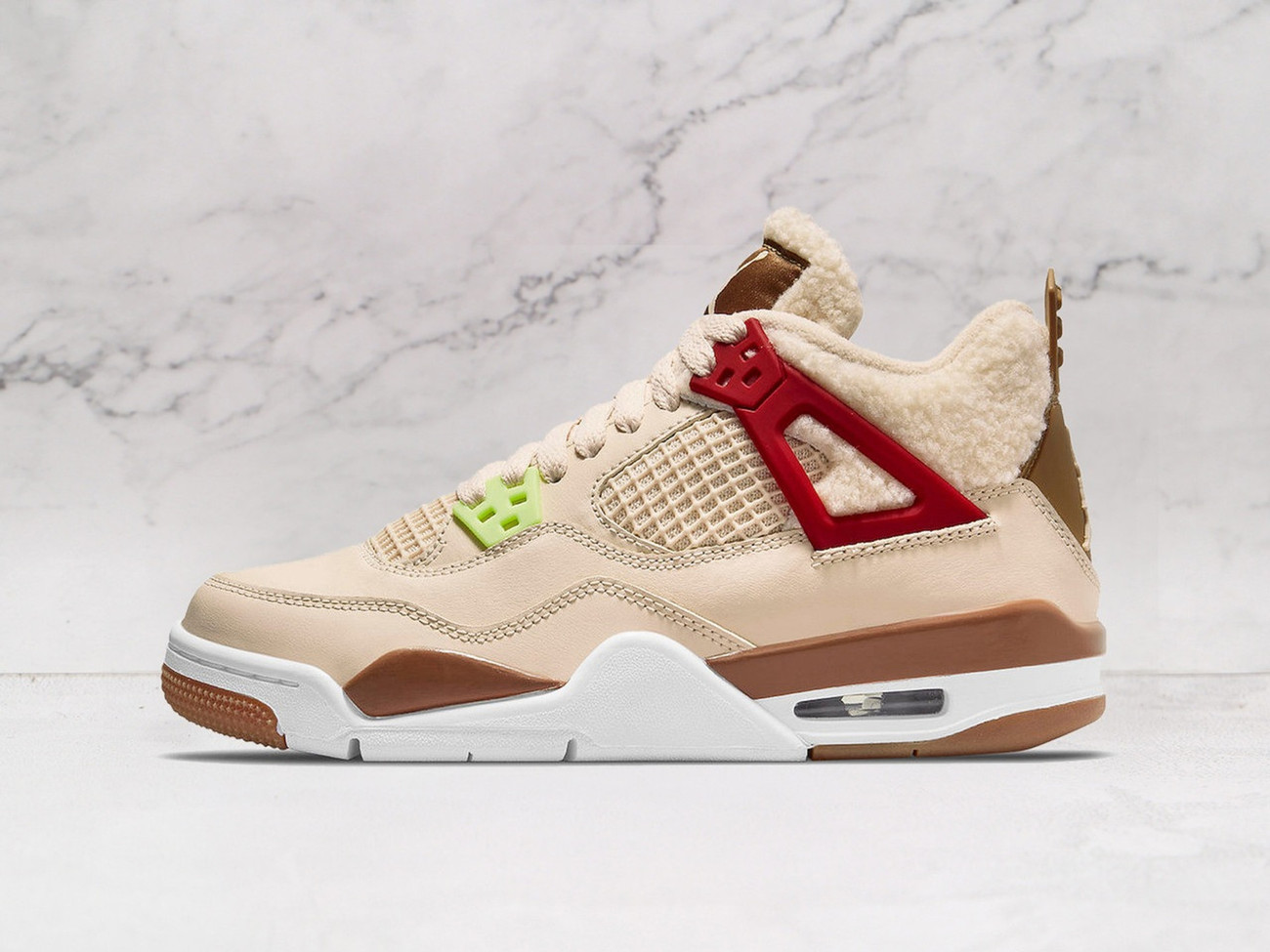 Jordan 4 Retro Where The Wild Things Are – Unique Suede Sneaker