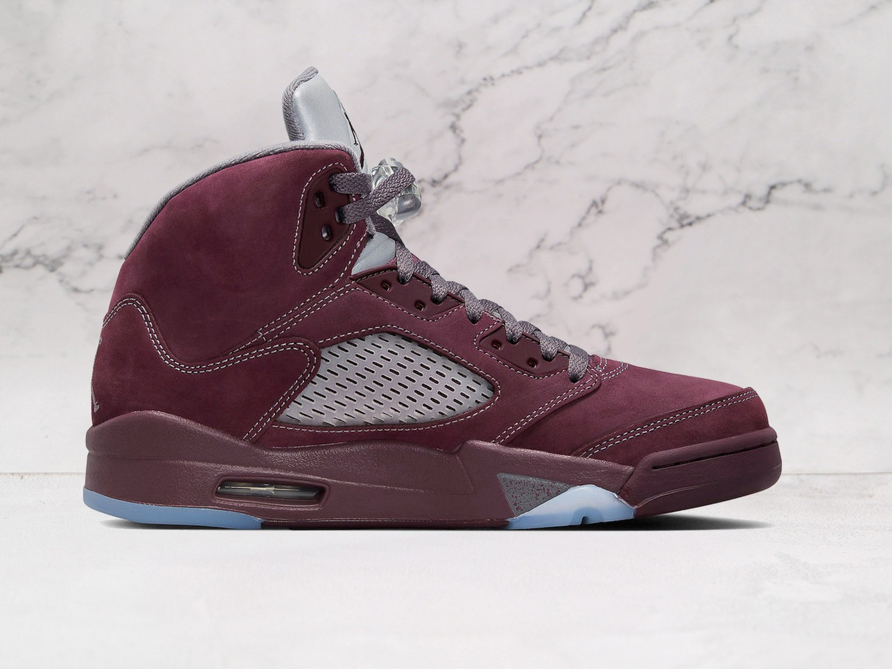 Jordan 5 Retro Burgundy – Premium Nubuck & Classic Details