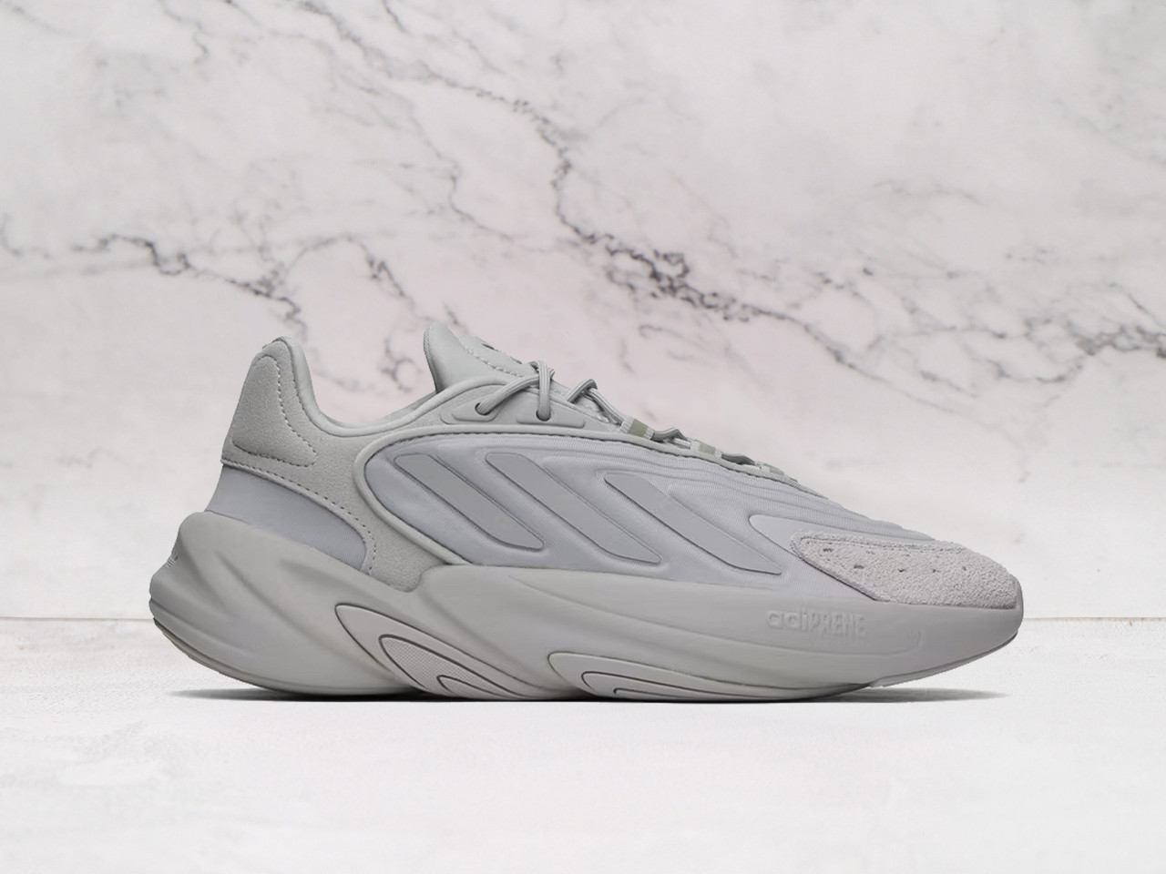 ADIDAS Gray Ozelia Sneakers – Streamlined & Comfortable