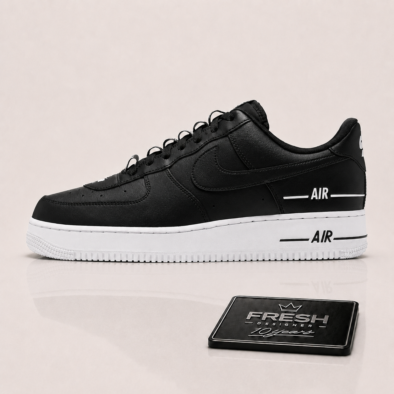 Air force 1 Lv8 Double air Black