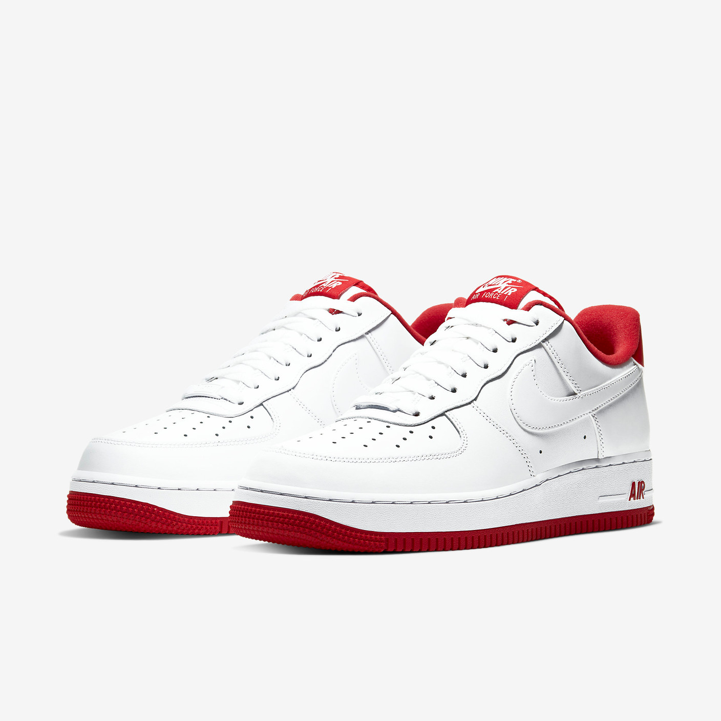 Nike Air Force 1 Low 'White University Red'