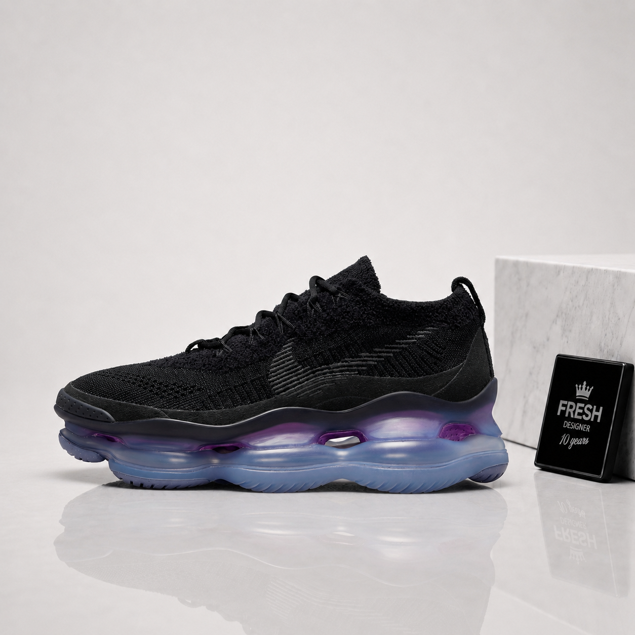 Nike Air Max Scorpion Flyknit Black Persian Violet