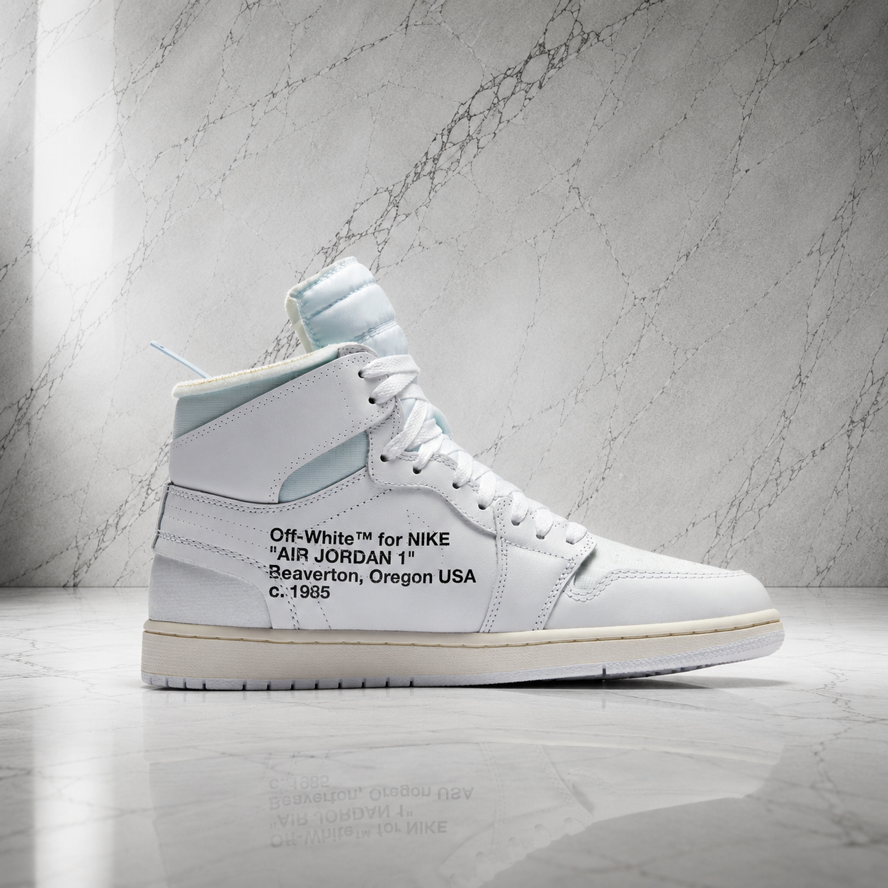 Air Jordan 1 Retro High Off-White White