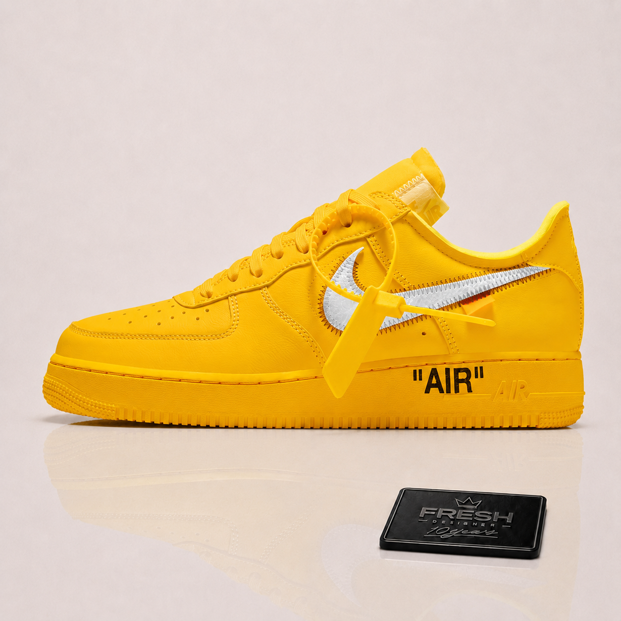 Air Force 1 Off-White ICA University Gold