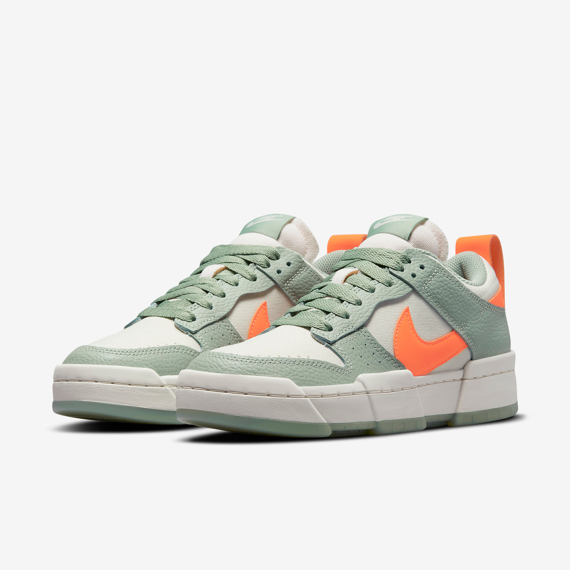 SB Dunk Low Disrupt Sea glass Hyper crimson