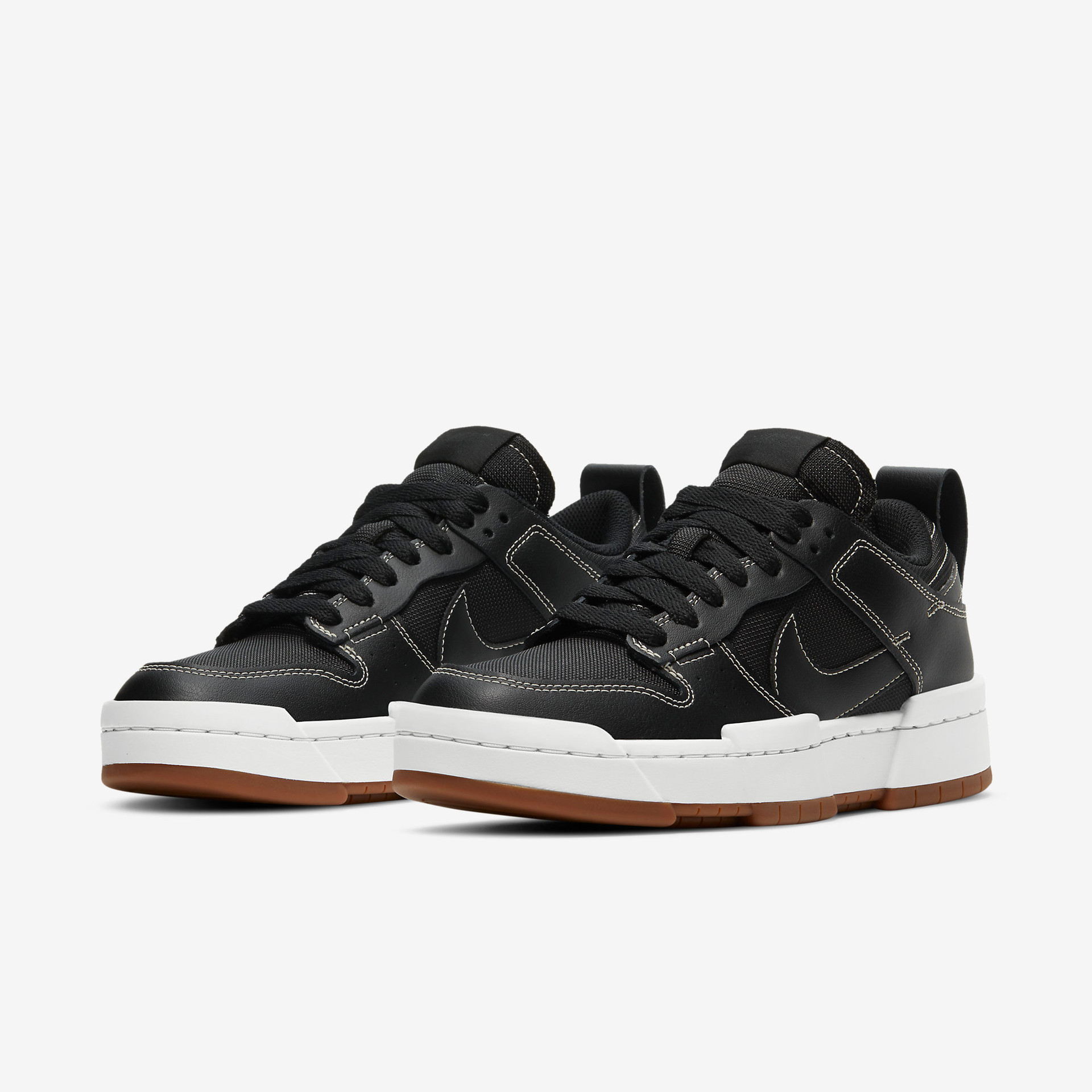 SB Dunk Low Disrupt Black gum