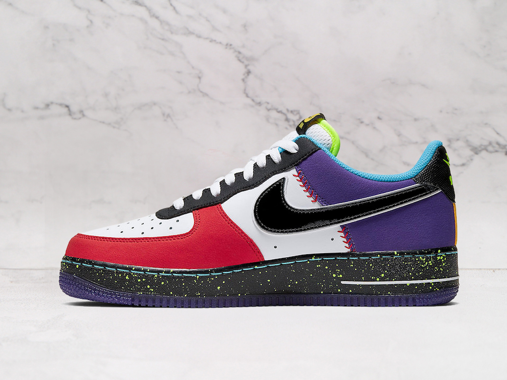 Nike Air Force 1 What The LA – LA Sports-Inspired Mismatched Sneaker