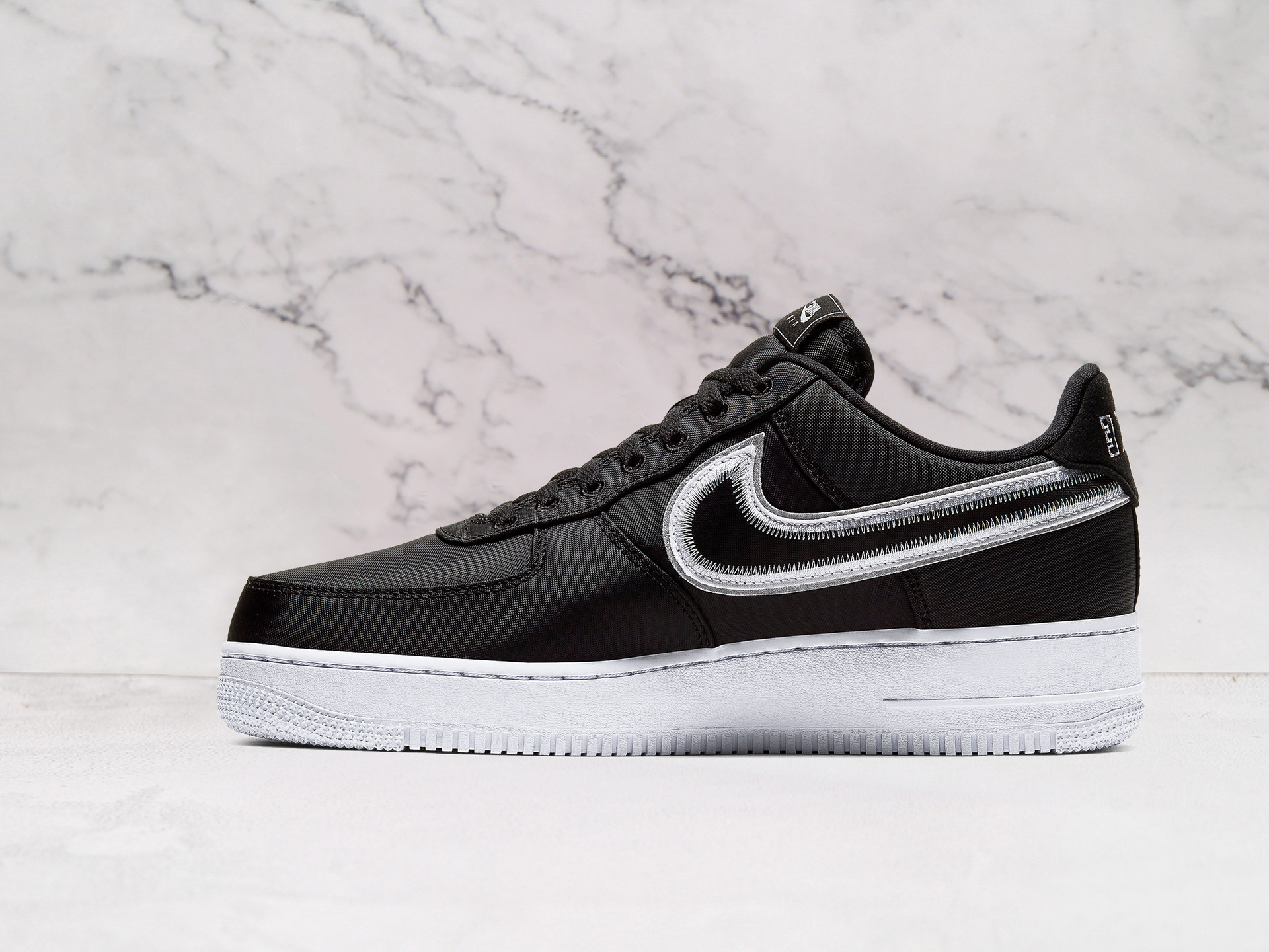 Nike Air Force 1 Low 'Reverse Stitch' Black – Deconstructed Stitching & Premium Leather