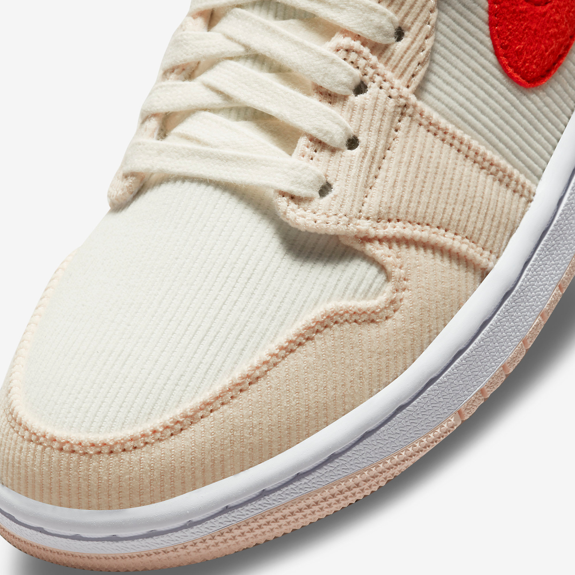 Air jordan 1 Mid Corduroy Sail