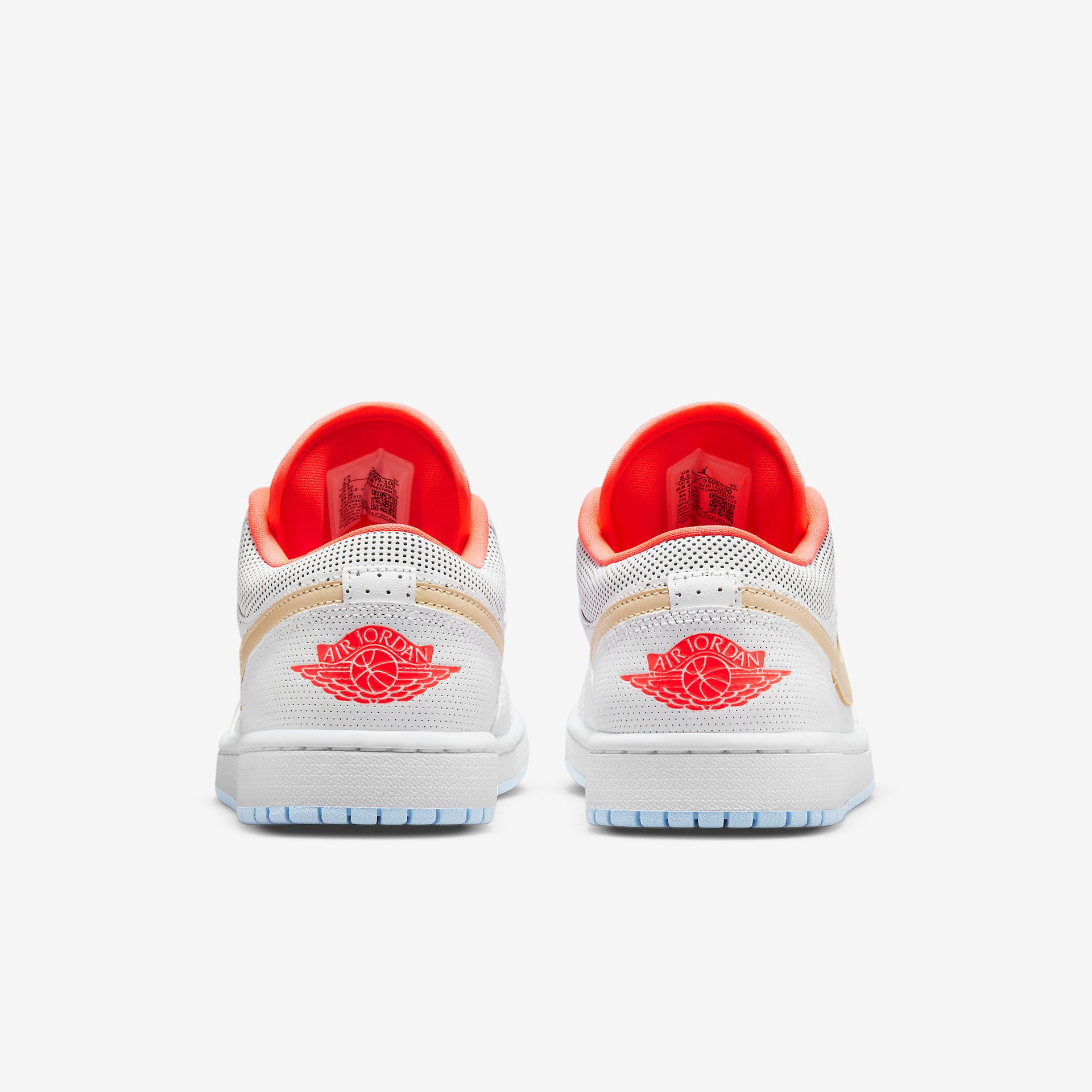 Air jordan 1 Low White sesame