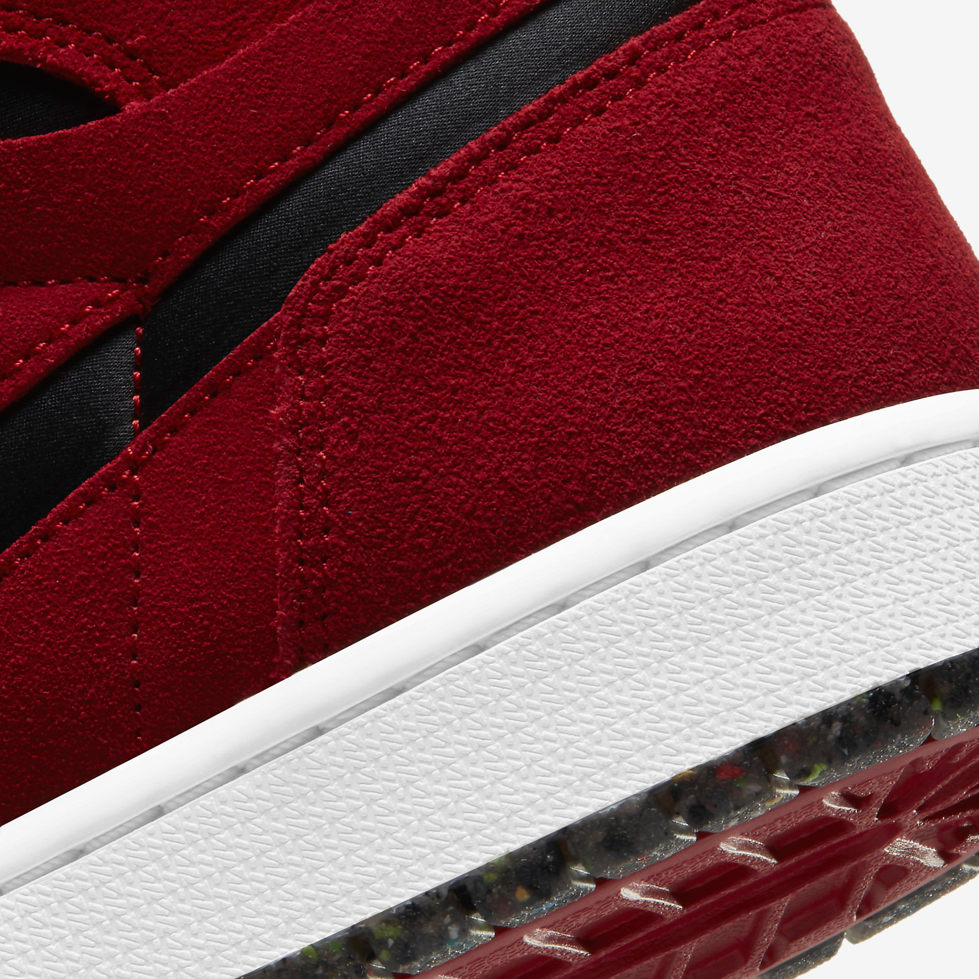 Air jordan 1 High Zoom CMFT Red suede