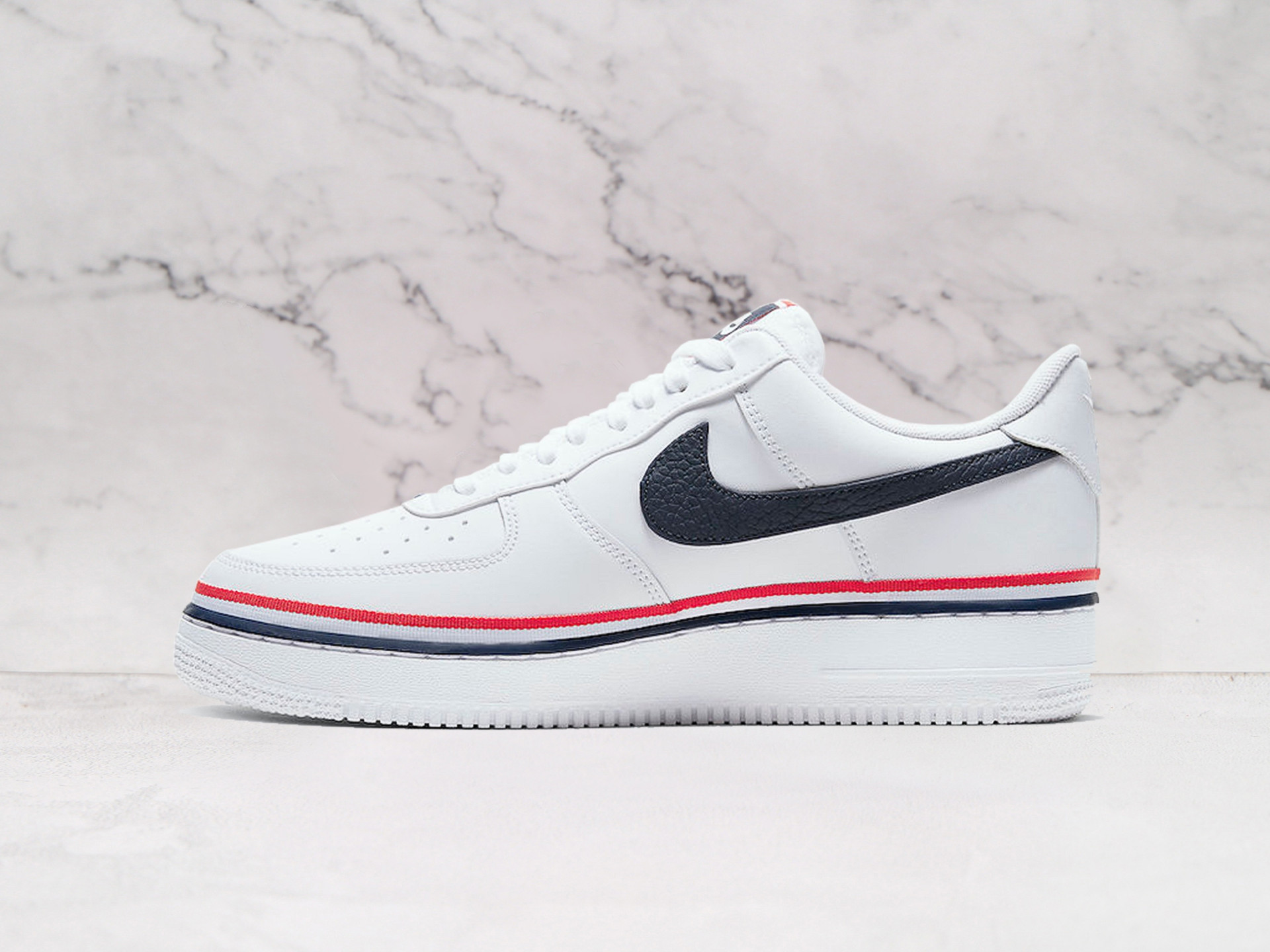 Nike Air Force 1 Low LV8 'Ribbon' White Blue – Modern Twist on a Classic