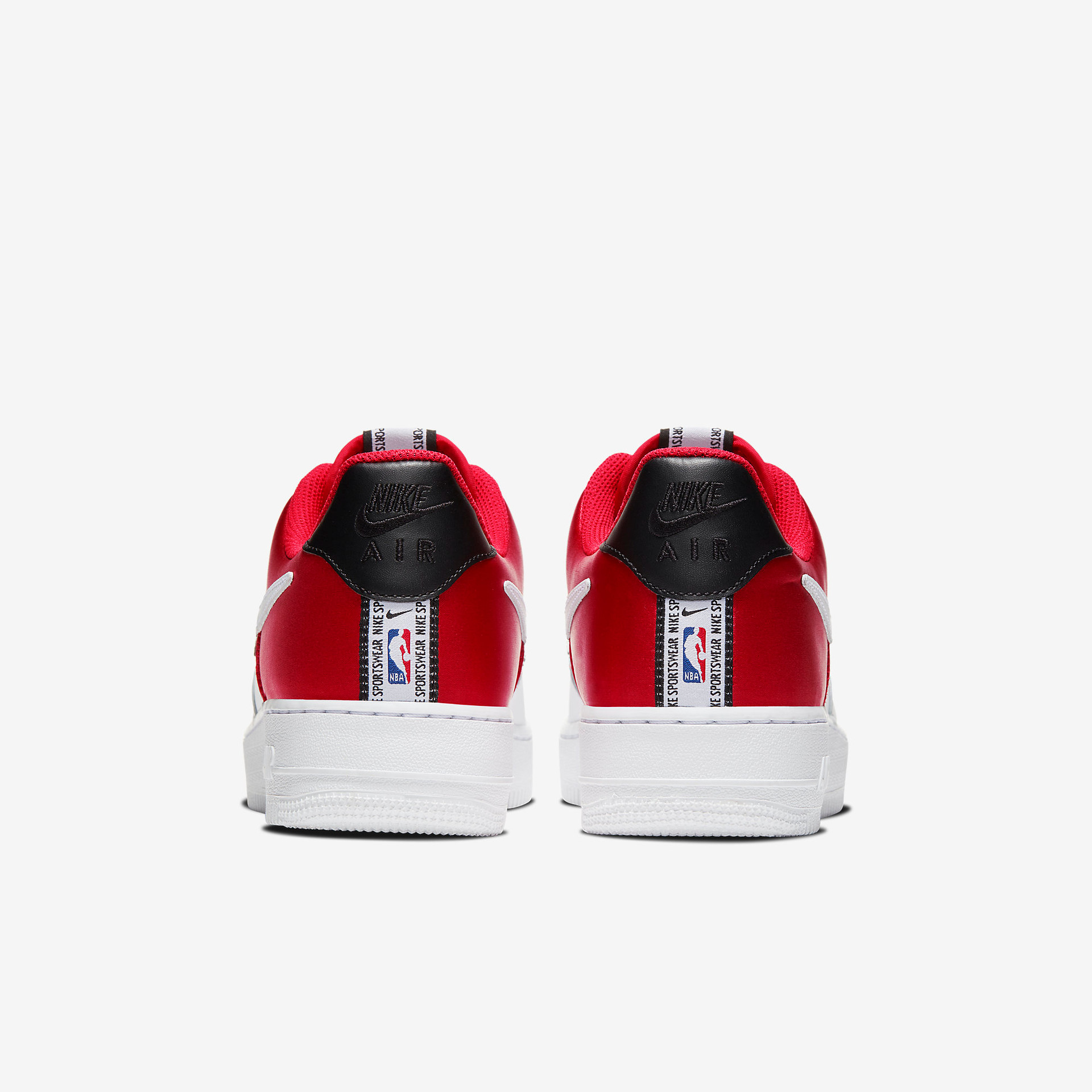 Air force 1 Lv8 Nba White Red