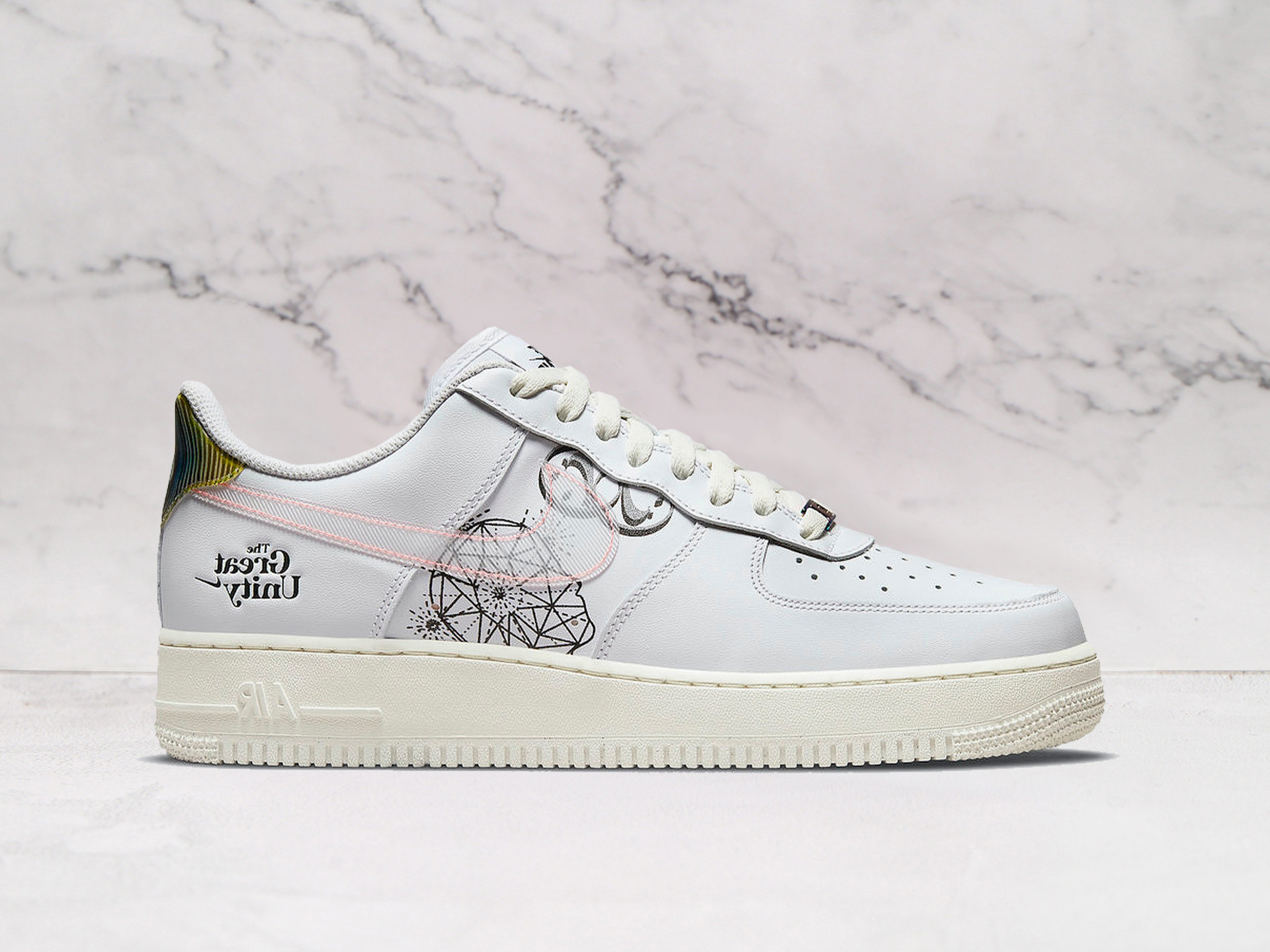 Nike Air Force 1 Low 'The Great Unity' – Philosophical Design with Premium Leather