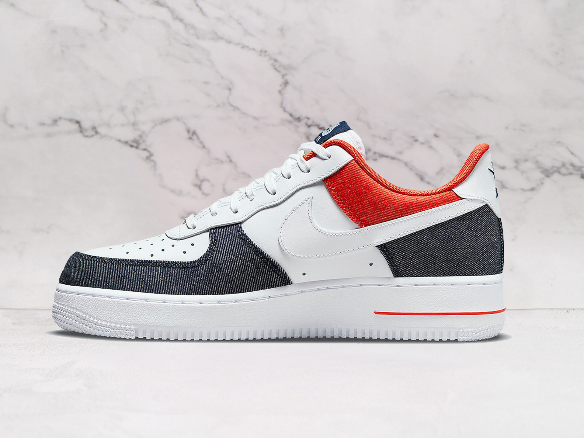 Nike Air Force 1 Low 'USA Denim' – Patriotic Design with Denim Accents