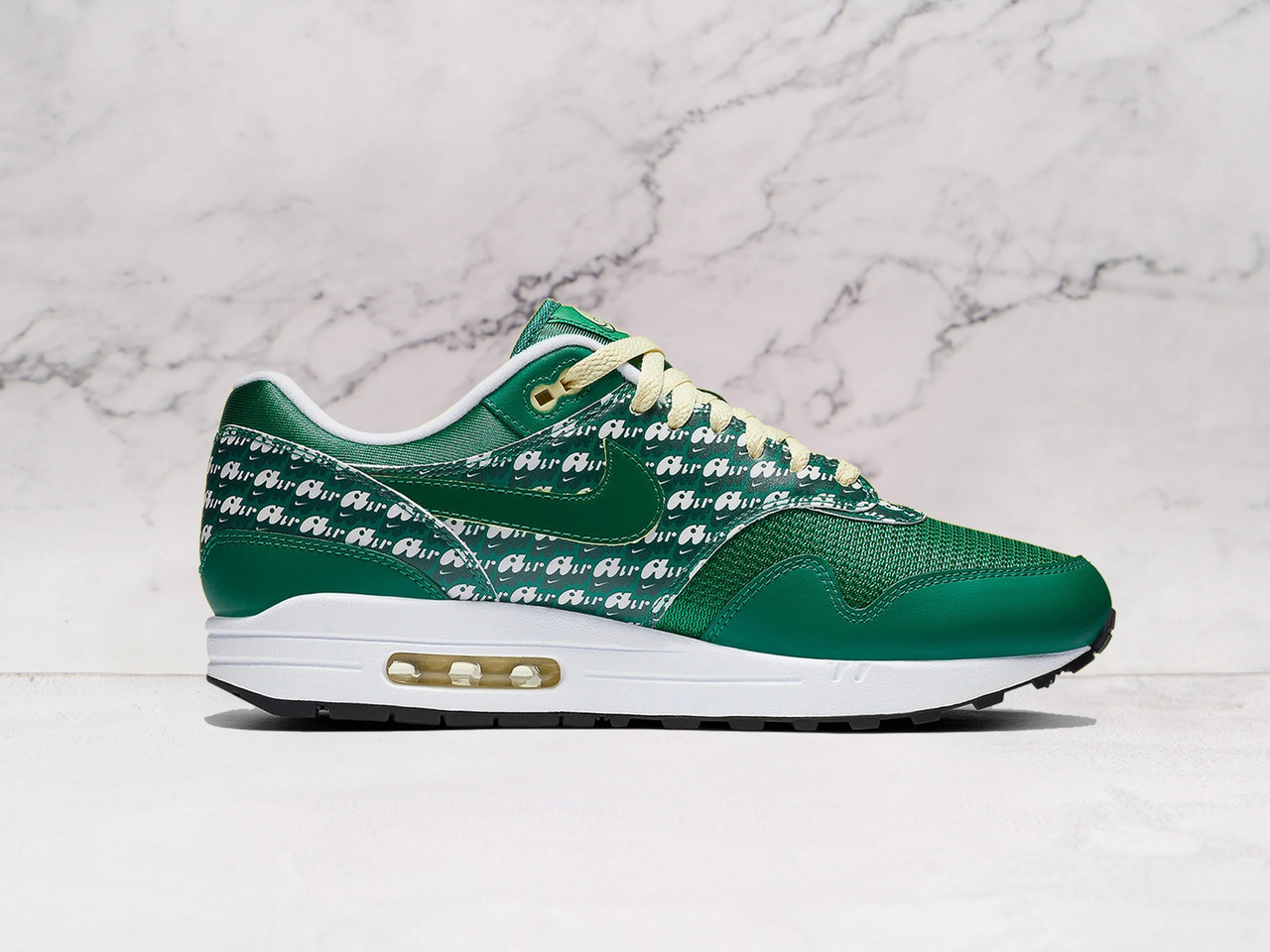 Nike Air Max 1 'Limeade' (2020) – Green Leather and Mesh Upper with Reflective 'Air' Print